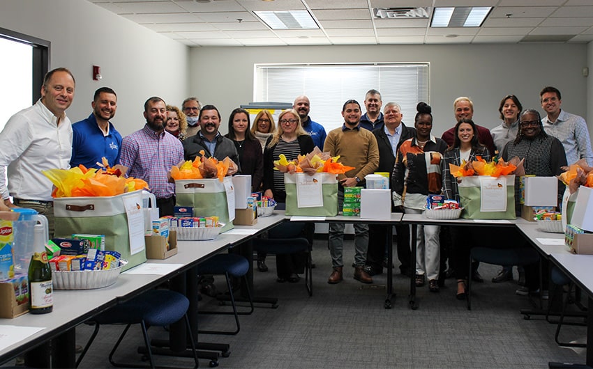 DVIRC Team With Food Drive