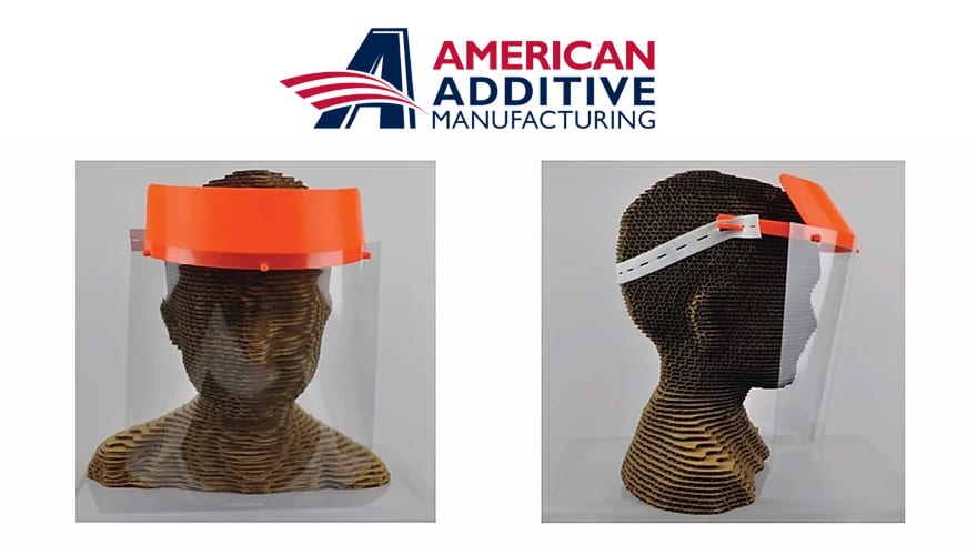 American Additive Manufacturing shifted its operations to make 3D printed materials and masks for PPE.