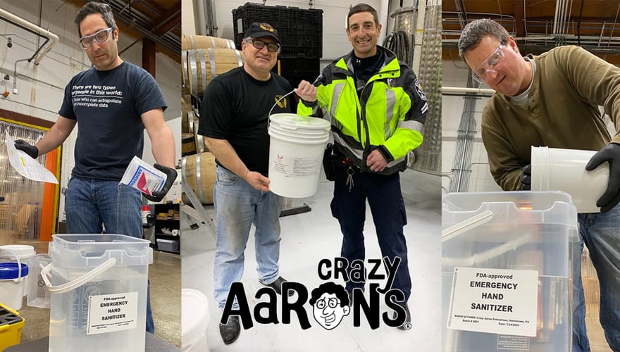 Crazy Aaron’s pivoted from making toy putty to manufacturing hand sanitizer for hospitals, first responders, and others. They have also been working with DVIRC, which has created a Supply Chain portal to identify suppliers/manufacturers of critical needs equipment.